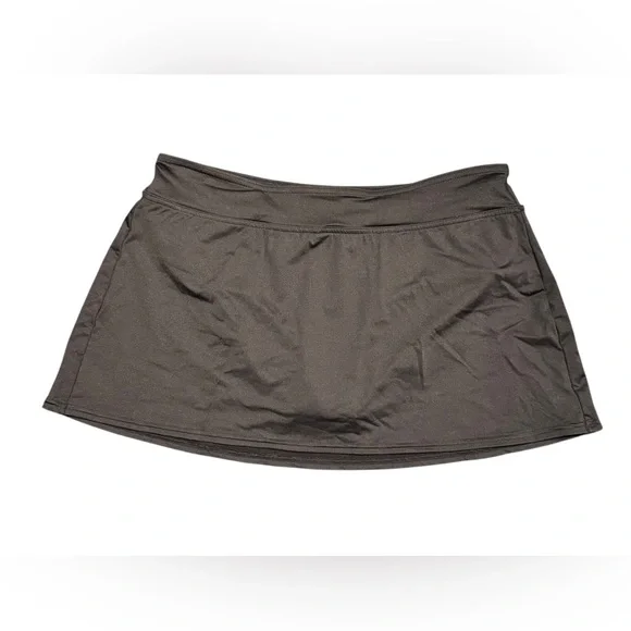 Land’s End Tankini and Swim Skirt Size 12 Black - Picture 9 of 16